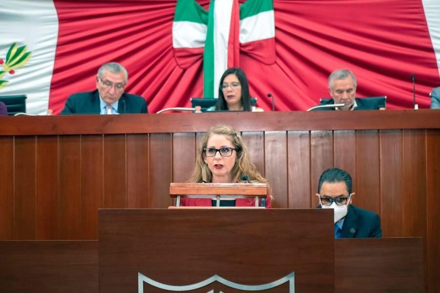 Las y los legisladores de Morena respaldamos la reforma constitucional en Tlaxcala: Marcela González