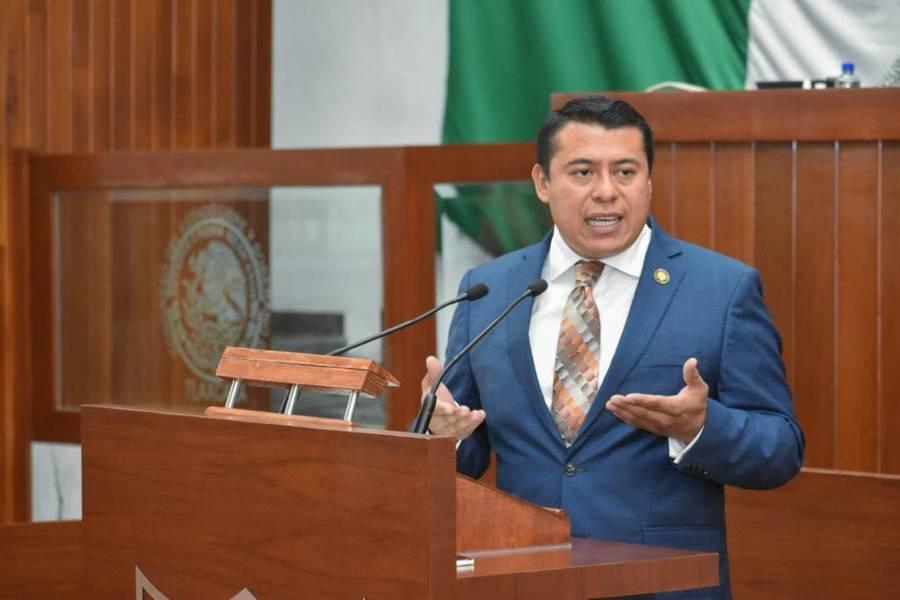Diputado Rubén Terán presenta iniciativa de nueva Ley Orgánica del Poder Legislativo