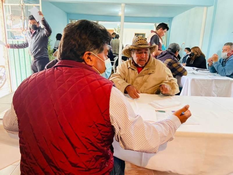 Vicente Morales lleva oficina itinerante de atención ciudadana a las comunidades del V distrito
