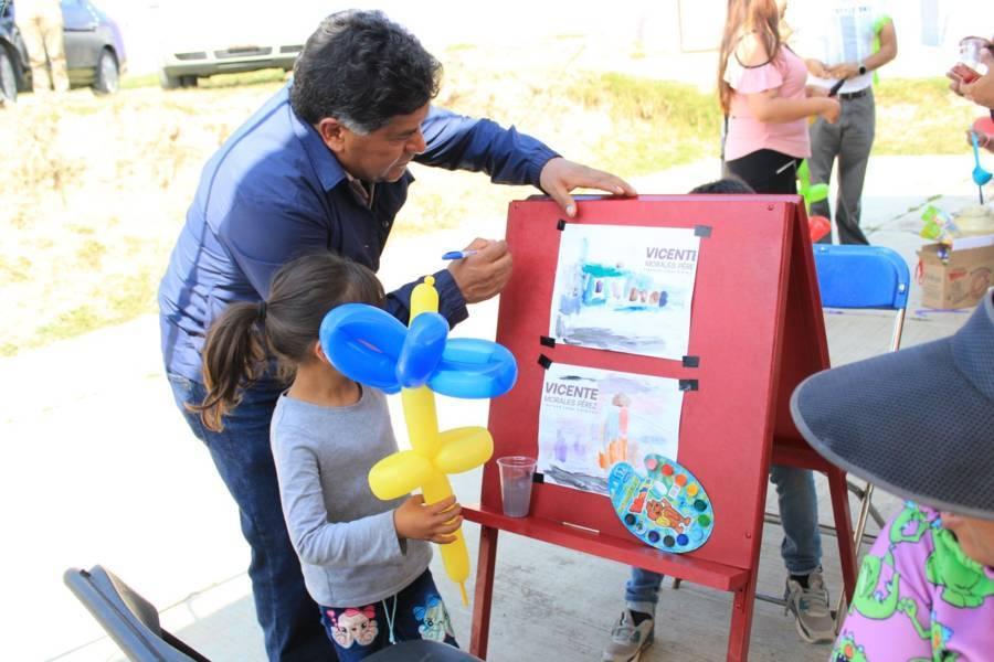 Vicente Morales impulsa caravana cultural en el municipio de Españita