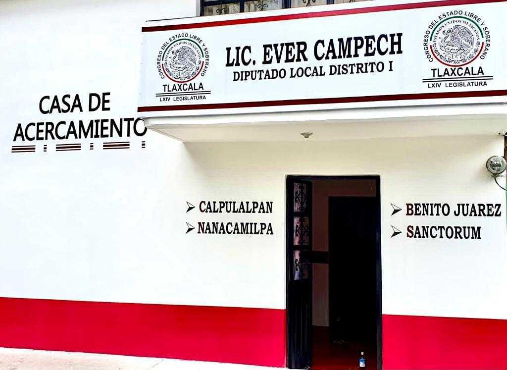 Diputado Ever Campech apertura su “Casa de Acercamiento Ciudadano”