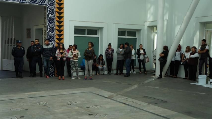 Plasman huellas en contra de la violencia hacia la mujer en San Pablo del Monte