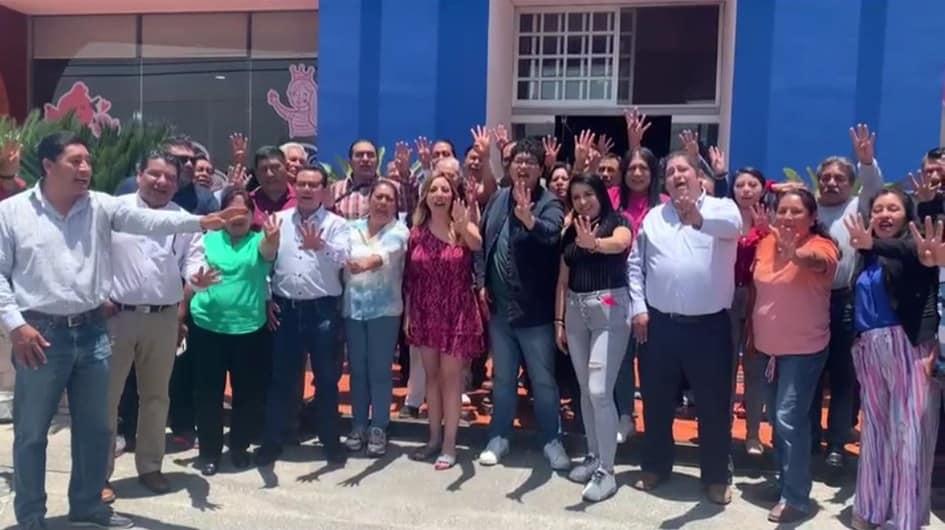 Dulce Silva reactiva actividad en Tlaxcala y promueve a Claudia Sheinbaum