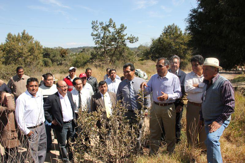 Recibe la UAT predio de 4.7 hectáreas, donado por comuneros de Amaxac de Guerrero