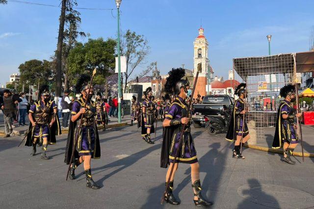 Cientos de turistas arriban a Chiautempan a vivir la Semana Santa 