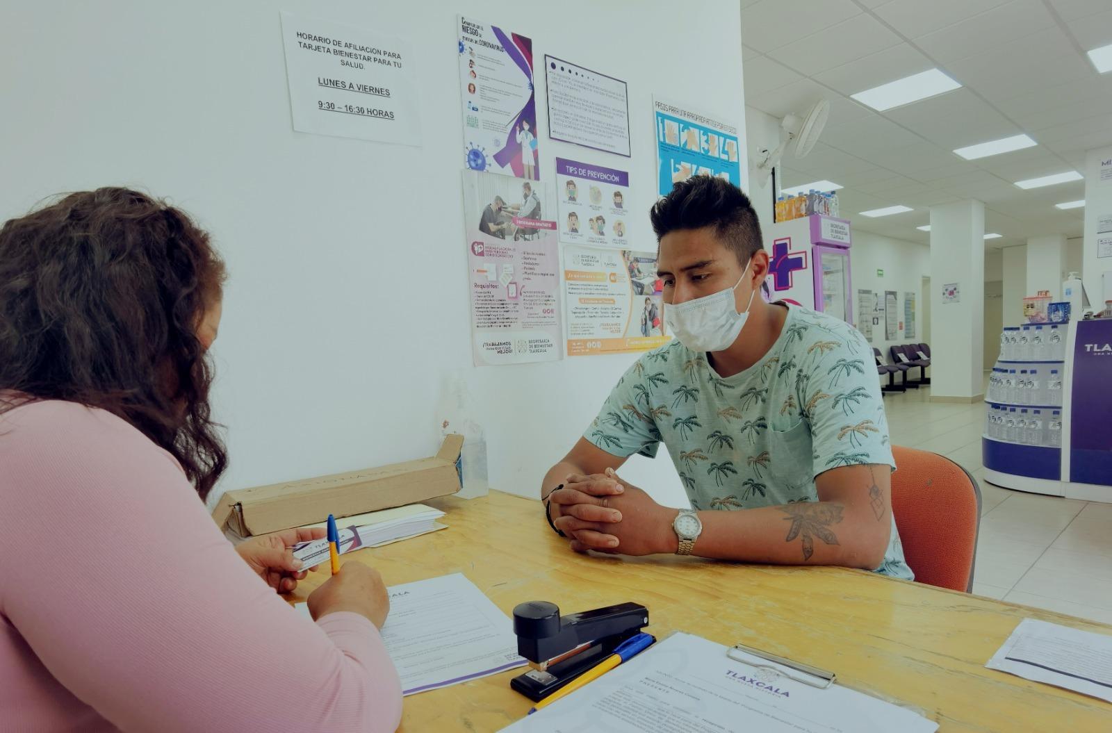 Ofrecen unidades de Bienestar Para Tu Salud trámite gratuito de certificado médico