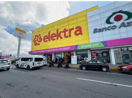 Dos asaltantes roban celulares en Elektra de Ocotlán
