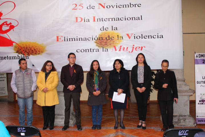 La violencia hacia las mujeres no es normal: Zarate Flores