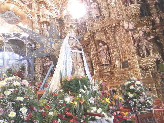 Esta muy dañada la imagen de la Virgen de Ocotlán
