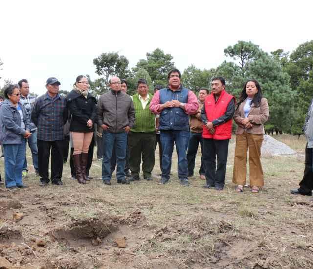 Colocan en Contla primera piedra del Sesa de Tlacatecpa