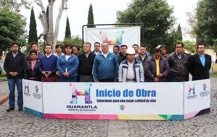 Inicia ayuntamiento de Huamantla programa de rehabilitación de plazuelas y parques