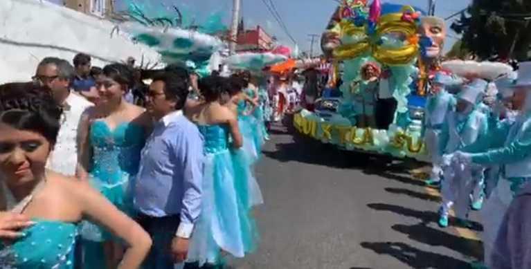 Arranca con éxito y colorido el Carnaval Xiloxoxtla 2020