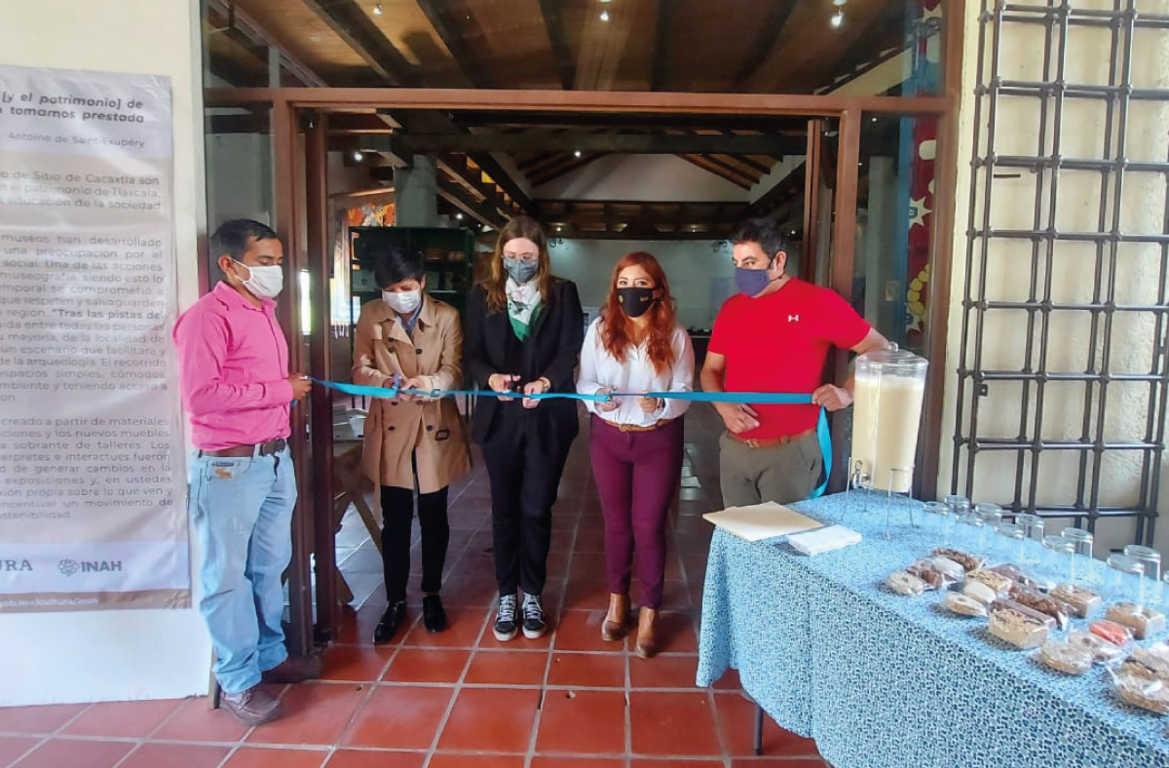 Inauguran en Tlaxcala la muestra Tras la pista del pasado: Cacaxtla y sus materiales arqueológicos
