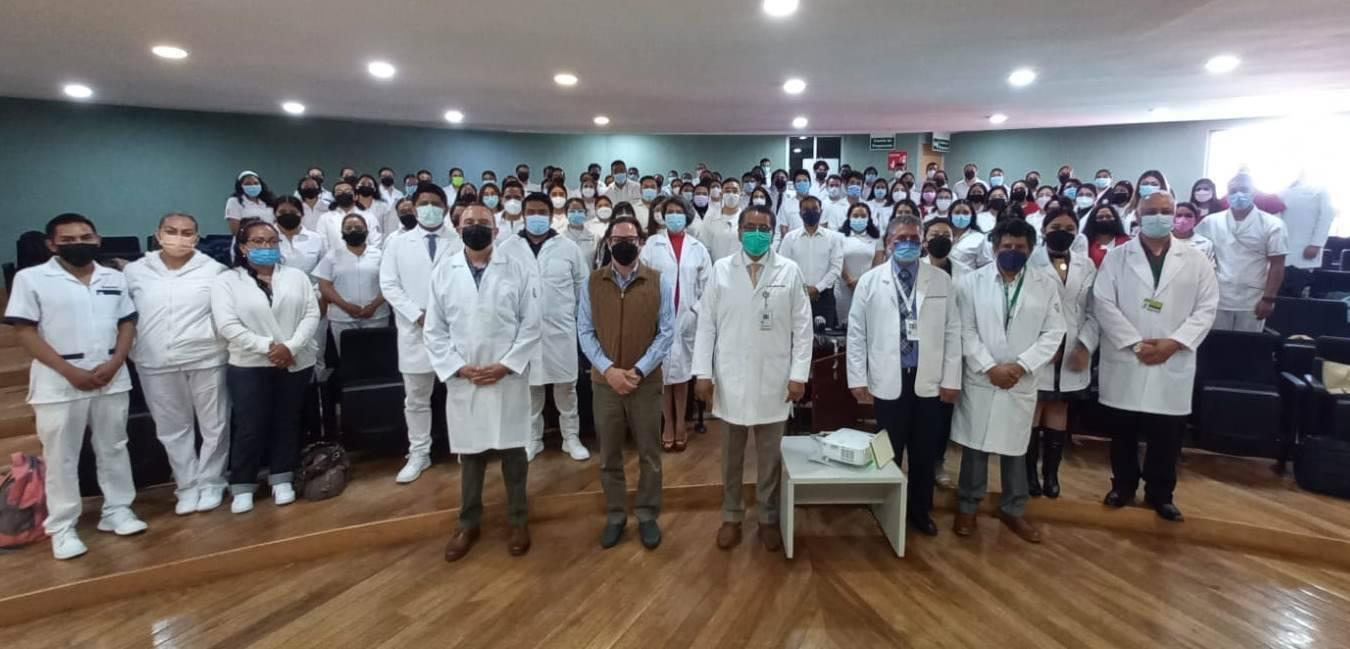 Llegan 58 pasantes de nivel licenciatura en áreas de salud a IMSS Tlaxcala