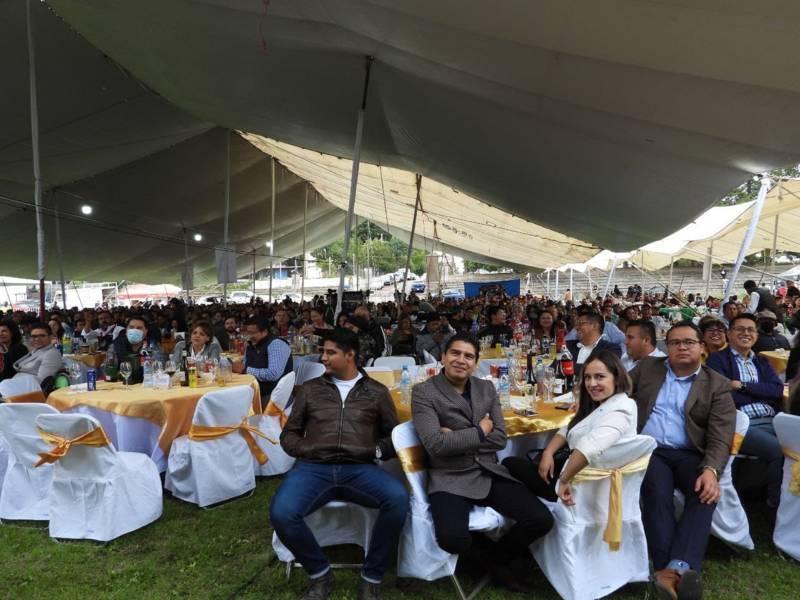 Con paellas inició la celebración del Bicentenario de Yauhquemehcan