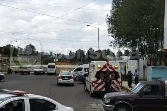 Limpiador de transporte fue apuñalado por la espalda en Acuitlapilco 
