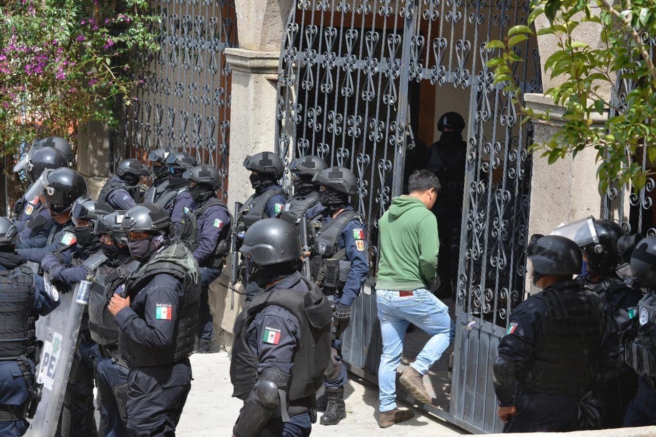Revive conflicto poselectoral en San Miguel del Milagro; fue necesaria la presencia policíaca 