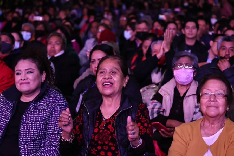 Conquista Margarita la Diosa de la Cumbia al público de la "Gran Feria Tlaxcala 2022"