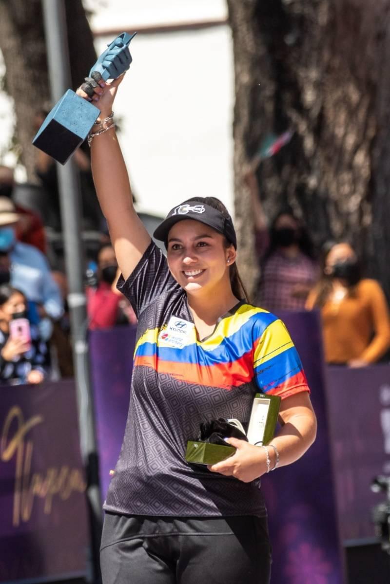 Ganadora del mundial de tiro con arco, Sara López reconoció anfitrionía de tlaxcaltecas