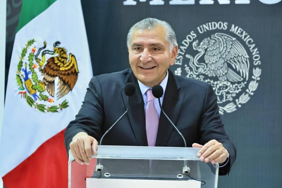 Reconoce Secretario Adán Augusto López trabajo coordinado para disminuir incidencia delictiva en Tlaxcala