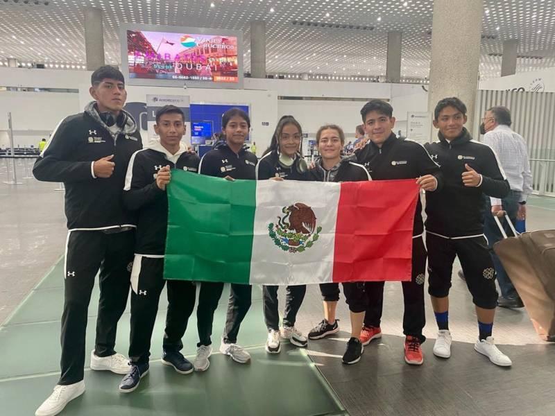 Selección tlaxcalteca representa a México en panamericano de luchas asociadas
