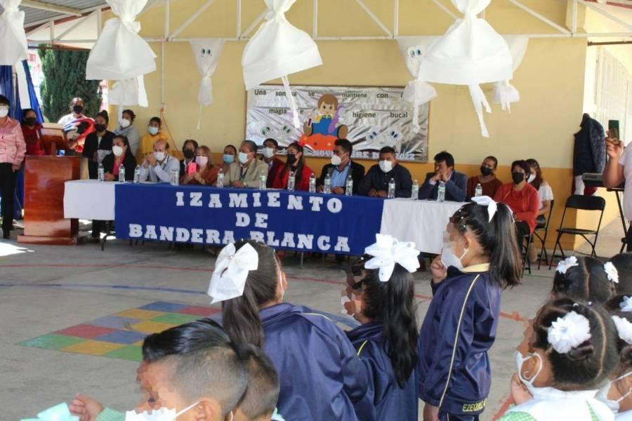 Decreta sector salud de Tlaxcala libre de caries a jardín de niños de Tlaltelulco