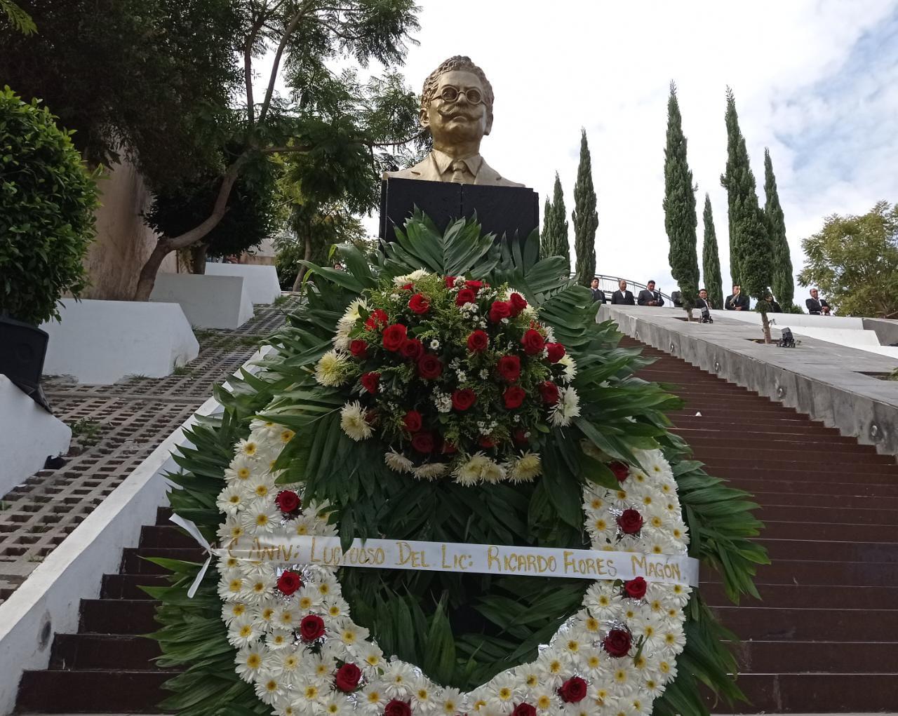 Gobierno de Tlaxcala conmemora el 100 Aniversario Luctuoso de Ricardo Flores Magón