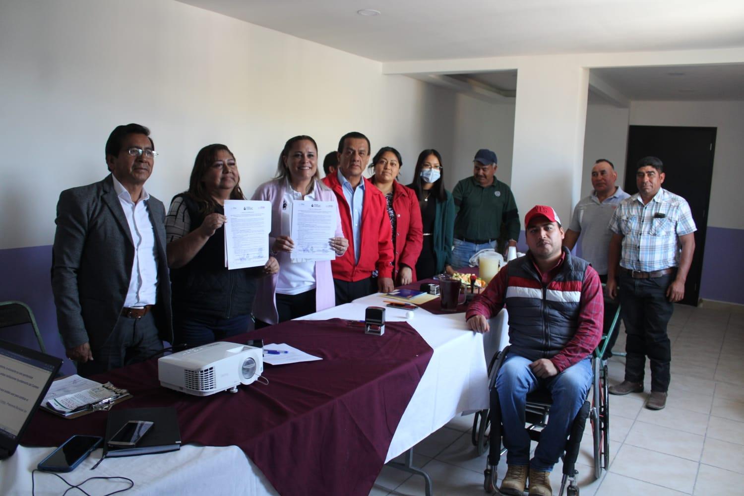 Implementan ITEA y municipio de tequexquitla programa “El buen juez por su casa empieza”