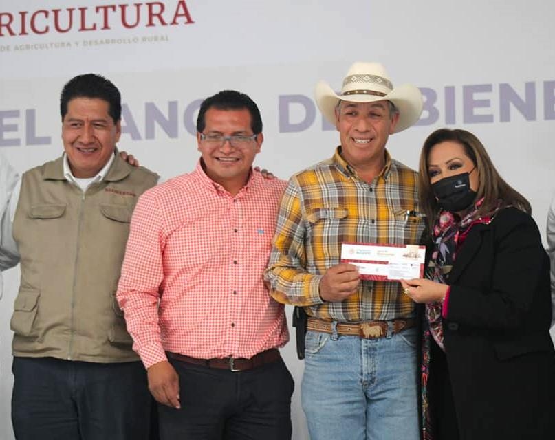Confirma delegado Carlos Luna depósitos de Producción para el Bienestar
