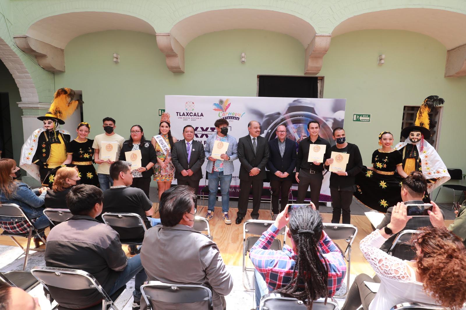 Premian a ganadores del XXIII certamen fotográfico “El carnaval de tlaxcala en imágenes”