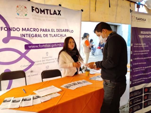 Fomtlax orientó a 760 tlaxcaltecas interesados en obtener un financiamiento