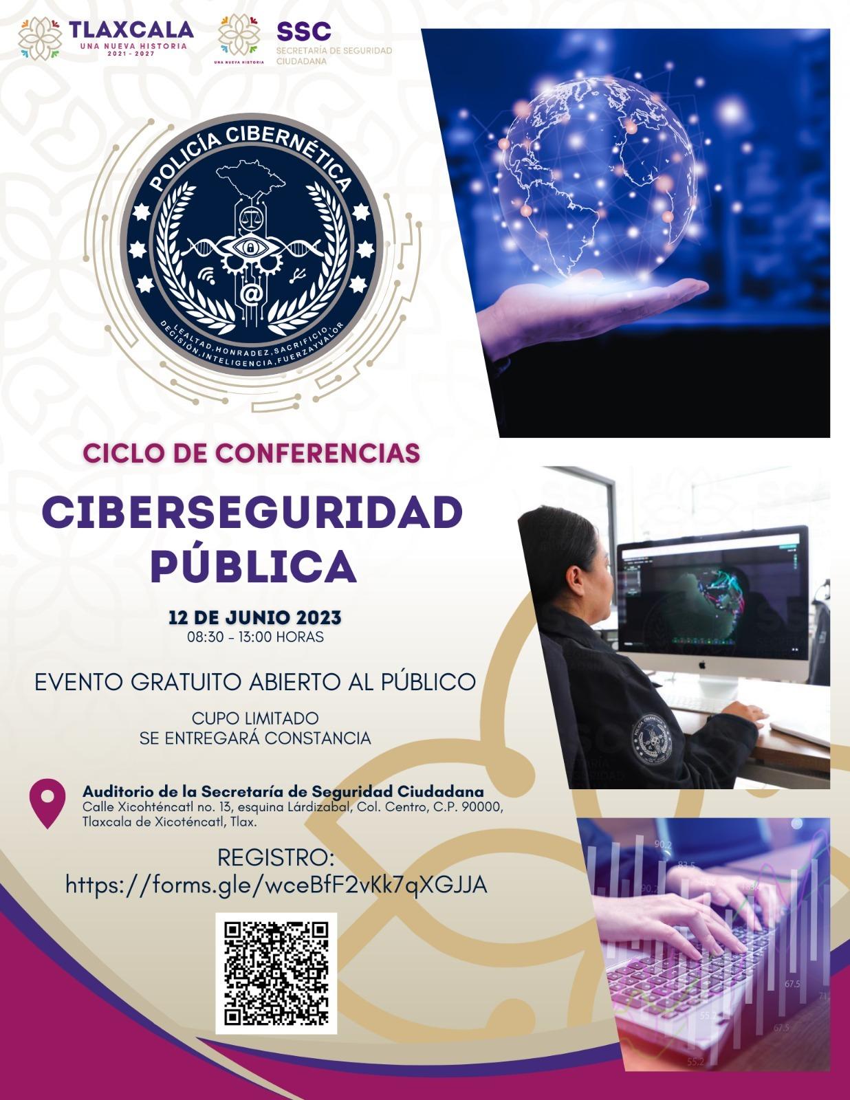 Invita SSC a ciclo de conferencias de ciberseguridad pública