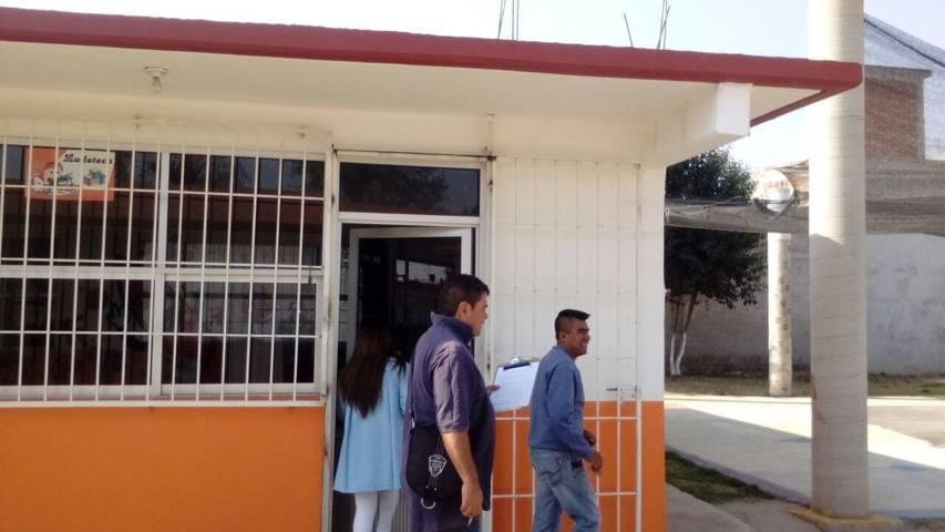 Protección Civil municipal supervisa escuelas tras sismo de la madrugada de 6 grados