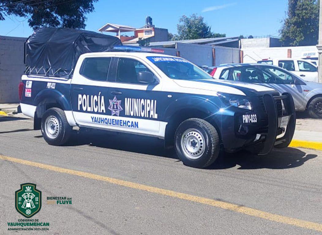 Refuerza Yauhquemehcan policía municipal