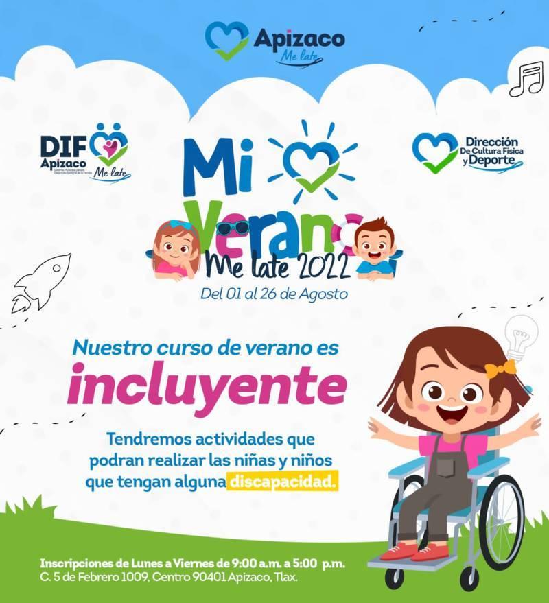 DIF de Apizaco abre convocatoria para "Mi Verano Me Late 2022"