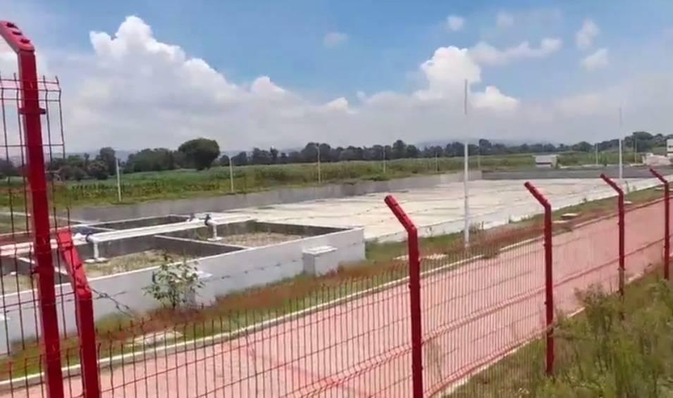 22 mdp costó la planta tratadora de Tepetitla; alcalde la tiene como basurero