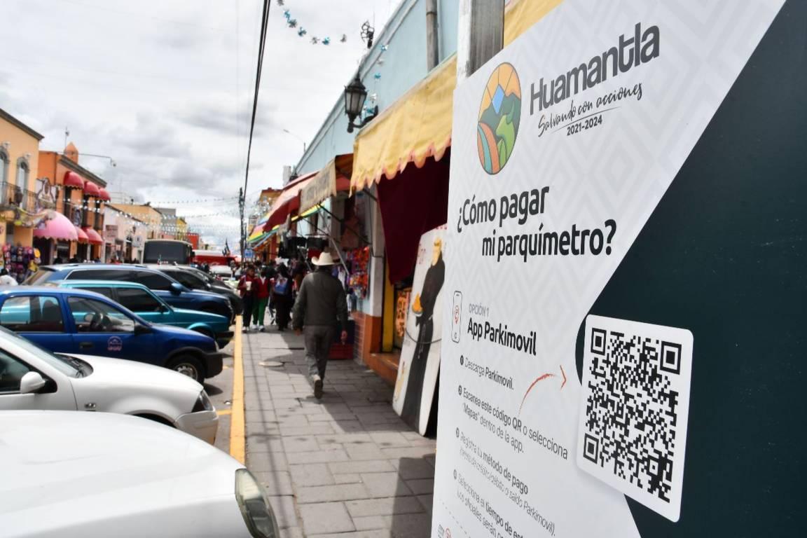 Instalación de parquímetros dará movilidad y orden a Huamantla: Santos Cedillo