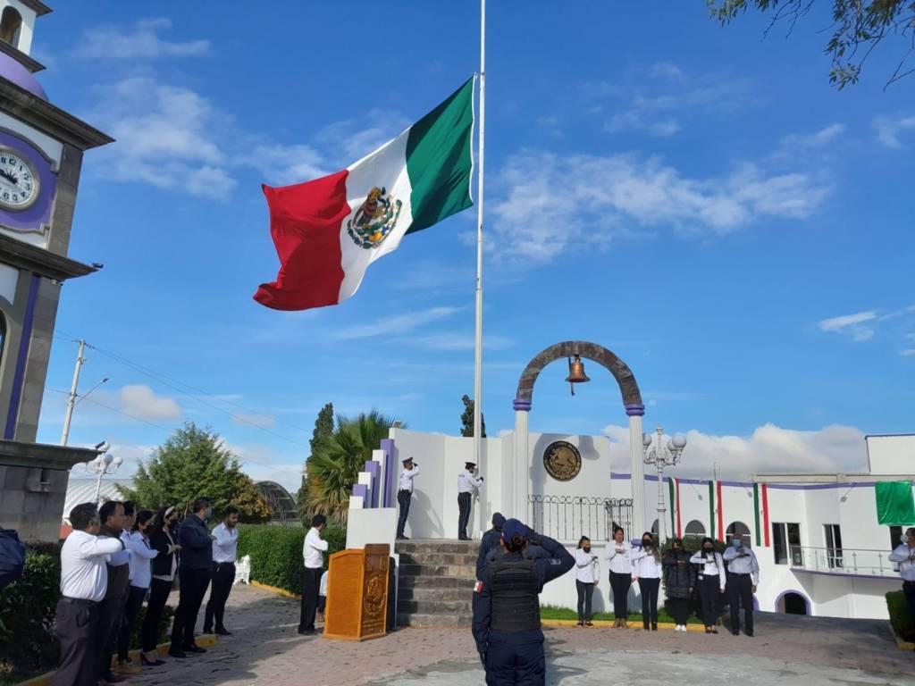 En Tecopilco conmemoran la gesta heroica de los Niños Héroes de Chapultepec 