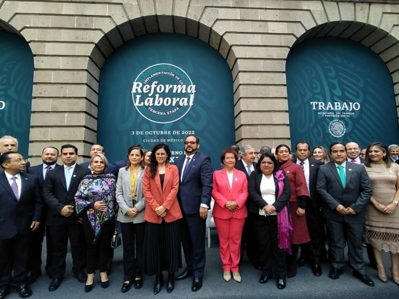 Participa Poder Judicial del Estado en el Inicio de la Tercera Etapa de la Reforma Laboral 