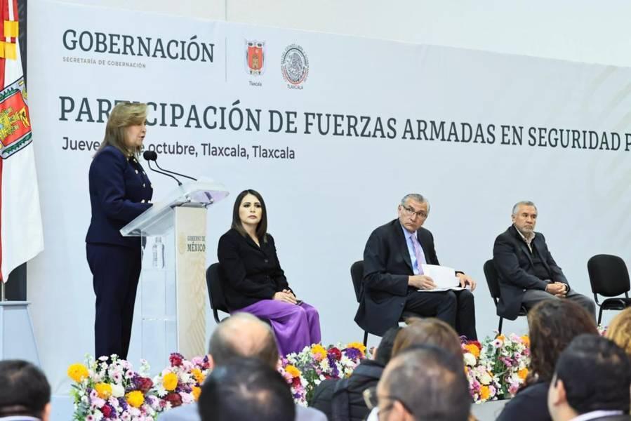 Encabezó López y Cuéllar diálogo “Participación de Fuerzas Armadas en Seguridad Pública”