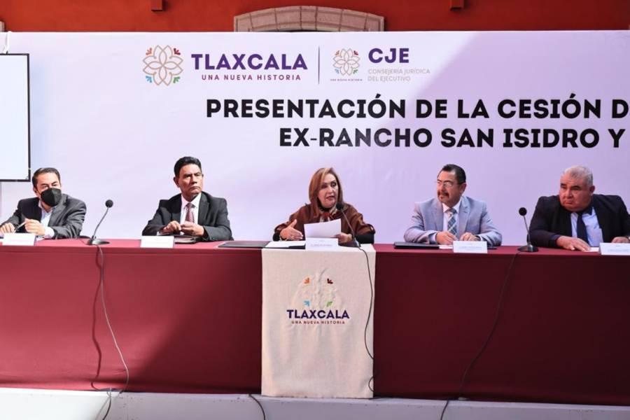 Recuperó Gobernadora Lorena Cuéllar el predio Ex Rancho San Isidro y Santa Bárbara 