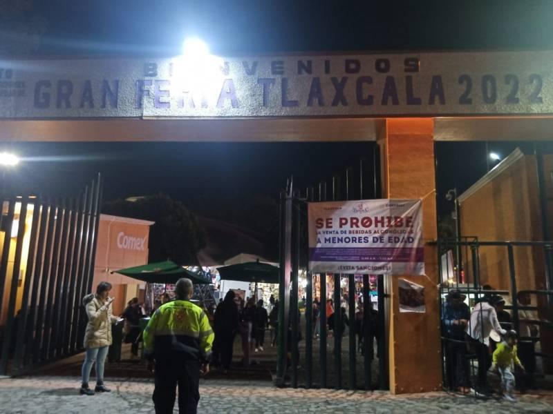 Continúa operativo especial de la CEPC en la “Gran Feria de Tlaxcala 2022”