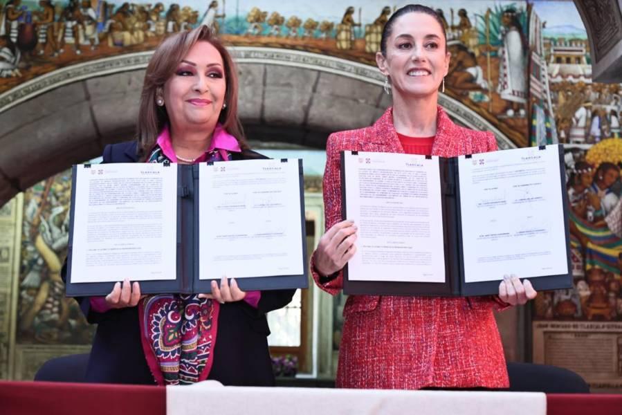 Signan Gobiernos de Tlaxcala y Ciudad de México convenio marco de colaboración 