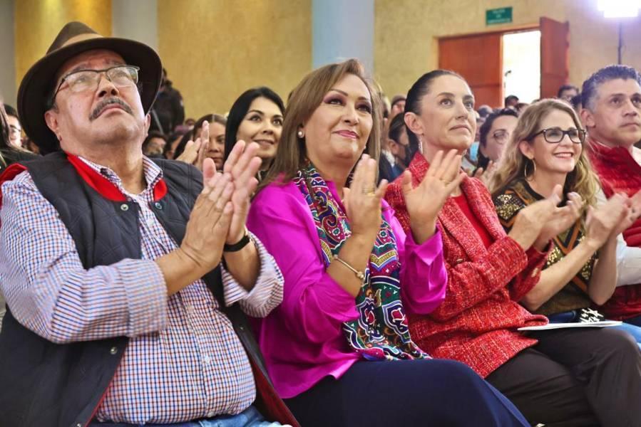 Reconoce Sheinbaum a Lorena como la mejor gobernadora que ha tenido Tlaxcala 