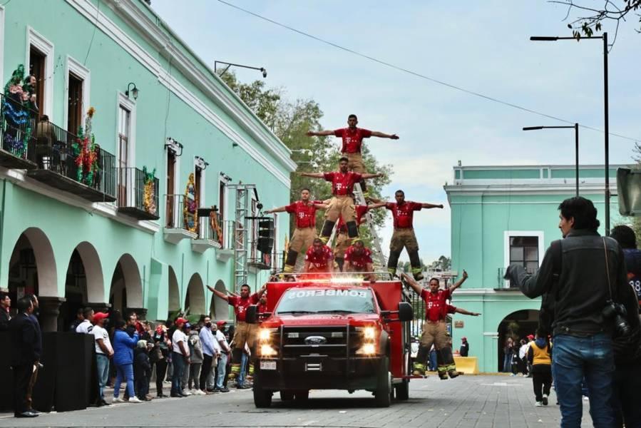 Encabezó SEGOB desfile conmemorativo al 112 Aniversario del inicio de la Revolución Mexicana