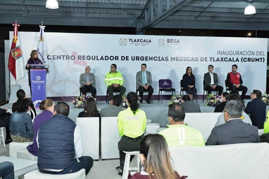 Inauguró Gobernadora Lorena Cuéllar instalaciones del CRUMT en Chiautempan