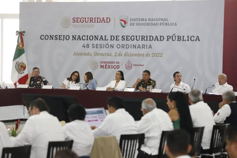 Participa Lorena Cuéllar en consejo nacional de seguridad pública y de protección civil