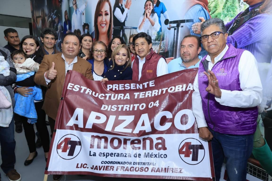 Presenta Gobernadora informe regional por primer año de gobierno en Apizaco