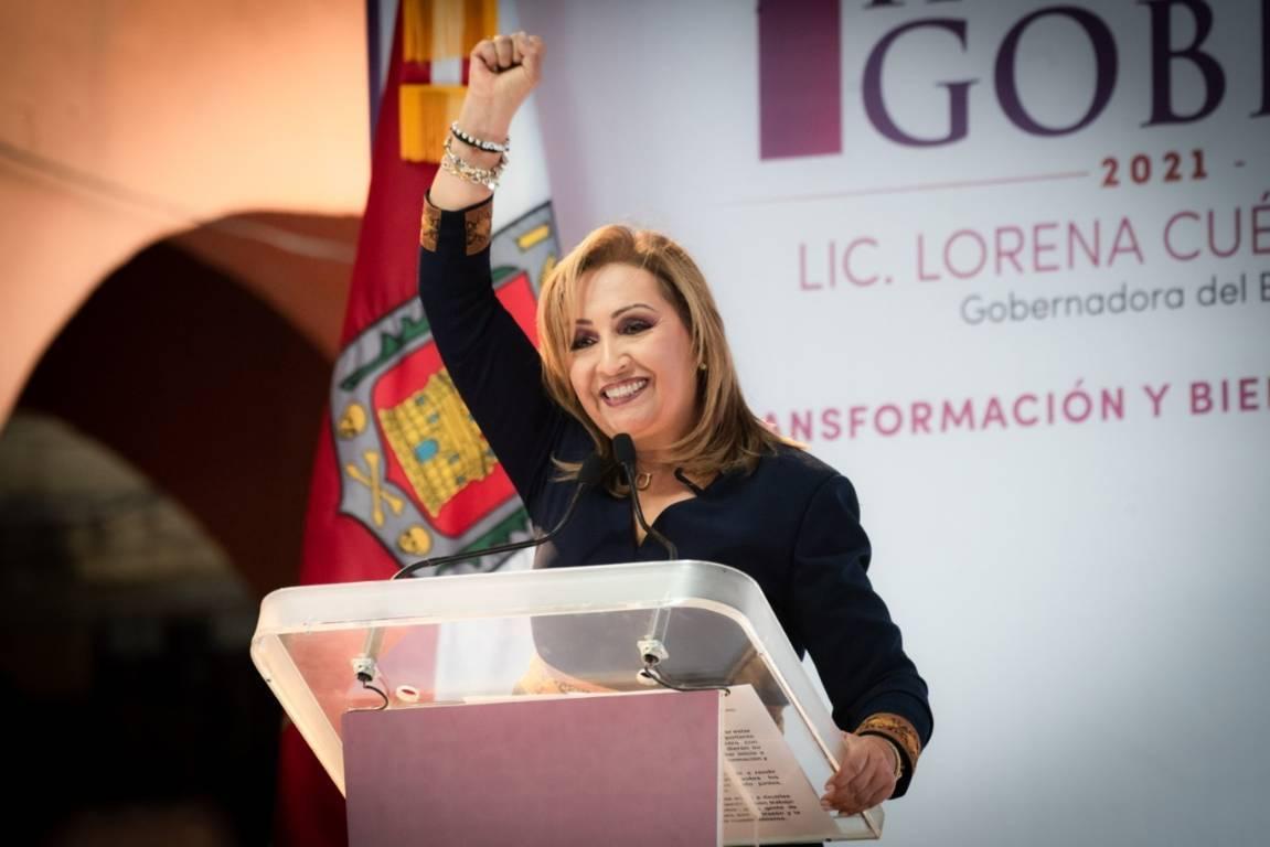 En mi administración prevalecerá el progreso con justicia social: Lorena Cuéllar