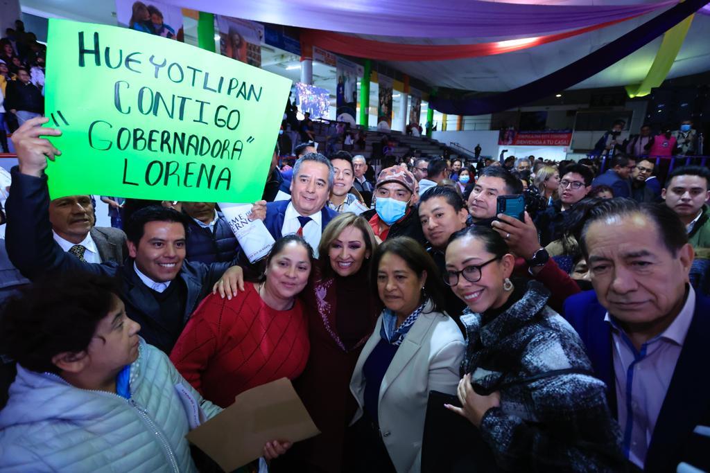 Refrenda Gobernadora Lorena Cuéllar Cisneros trabajo cercano a la gente